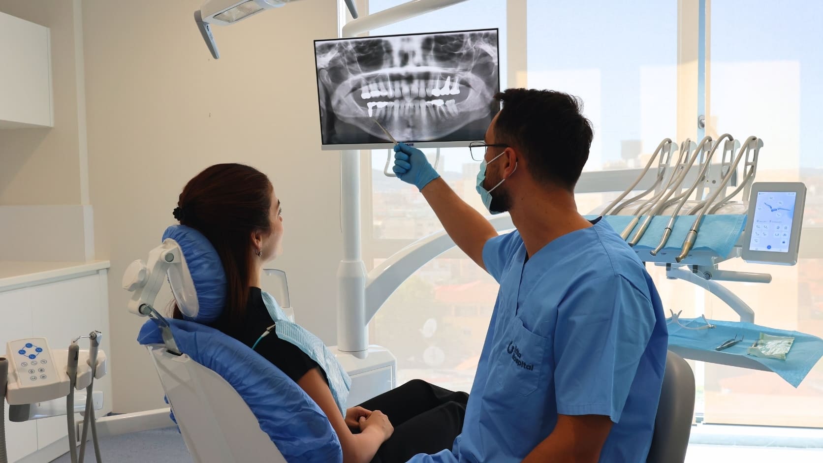 Radiografia panoramica dentale nella clinica DermoLife a Tirana